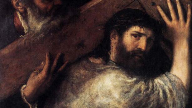 Christ carries the Cross