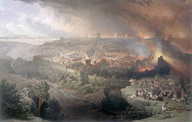 Destruction of Jerusalem by Ercole de' Roberti